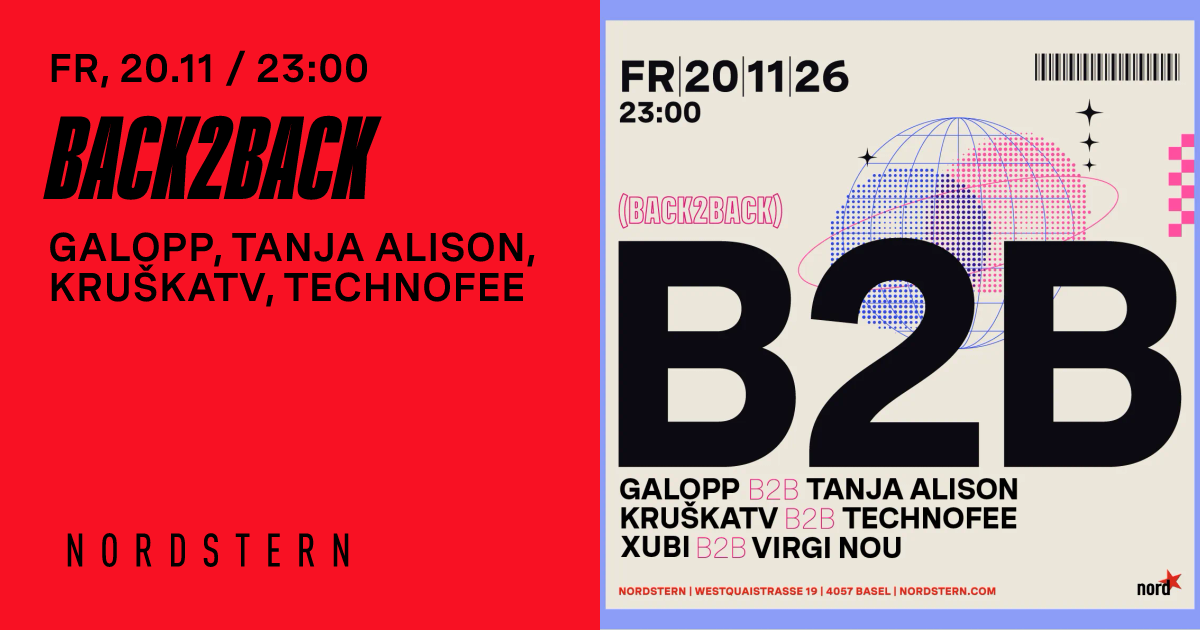 Flyer: B2B (Back2Back)