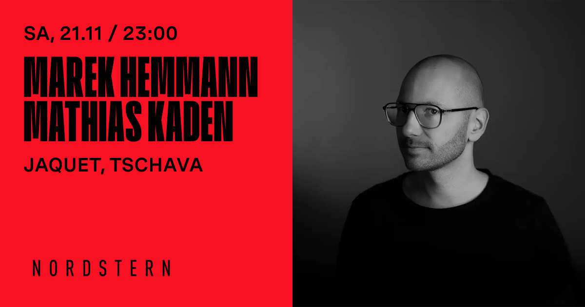 Flyer: Marek Hemmann & Mathias Kaden