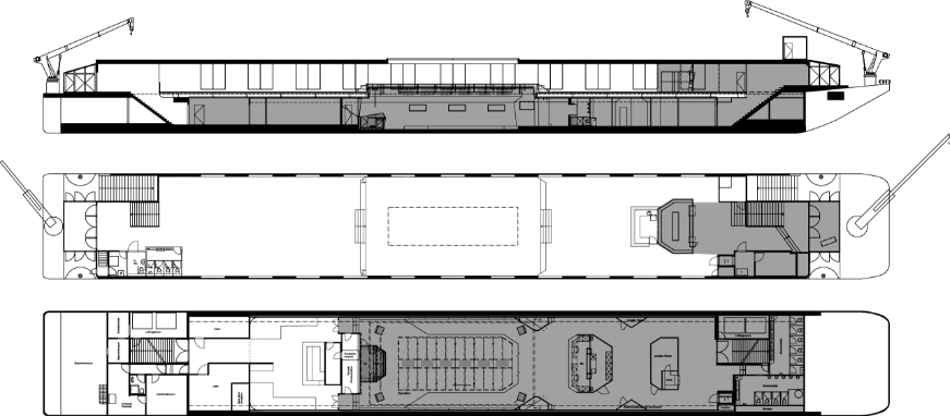 Floor plan of the Nordstern ship